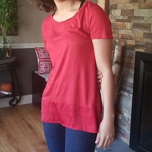 Red t shirt